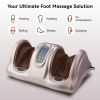 Premium Shiatsu Foot Massager with Remote Control – Deep Kneading, Rolling, and Heat Therapy for Feet, Ankles, Calves, and Legs – Circulation Boost
