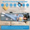 Full Body Electric Massage Mat Heating Vibration Massage Pad Cushion Back Massage Mattress Chair Pad with Neck massage Foot massage Head Pillow