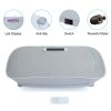 Full Body Vibration Platform Crazy Fitness Massage 10-Frequency Weight Loss & Fat Burner Shaking Machine For Unisex Grey 034
