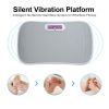 Full Body Vibration Platform Crazy Fitness Massage 10-Frequency Weight Loss & Fat Burner Shaking Machine For Unisex Grey 034