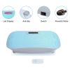 Full Body Vibration Platform Crazy Fitness Massage 10-Frequency Weight Loss & Fat Burner Shaking Machine For Unisex Blue