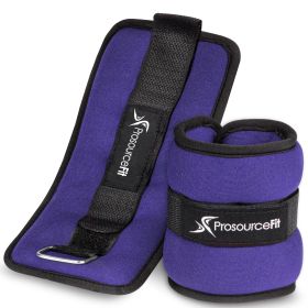 Ankle Weights 2.5  Set of 2  Purple