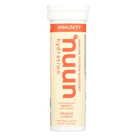 Nuun Hydration - Drink Tab Immune Orange Ctrs - Case Of 8 - 10 Tab