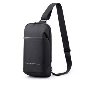 Small Crossbody Bag Sling Bag for Men Women Waterproof Chest Pack with Anti Theft Pocket Casual Daily Daypack Shoulder Bag for Running Travel Cycling