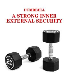 20LB×2 pieces per package apollo Dumbbell for both commercial and home usage High-end Coated Octagon Dumbbell