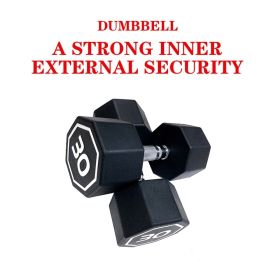 30LB×2 pieces per package apollo Dumbbell for both commercial and home usage High-end Coated Octagon Dumbbell