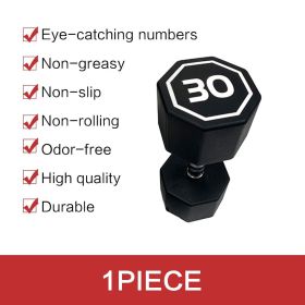 30LB×1pieces per package apollo Dumbbell for both commercial and home usage High-end Coated Octagon Dumbbell
