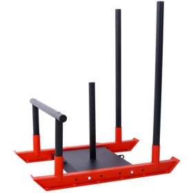 Weight Sled Fitness Sled Fitness Strength Training Sled Speed Training Sled Heavy-Duty Weight Training Equipment for Muscle Building and Explosive Pow