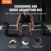 VEVOR 12 PCS 0.56" Thick Gym Floor Mats, 24"x24" EVA Foam & Rubber Top Interlocking Workout Mats with 48 sq.ft Coverage