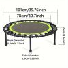 661 lbs Fitness Trampoline Get in Shape At Home or In The Garden with Our 40 inch Mini Exercise Trampoline - Stable and Fun ASTM F381-16