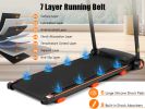 NEW Treadmills for Home, 2.5HP Quiet Folding Treadmill with Heart Rate Sensor, 300lbs Weight Capacity, 7.5MPH