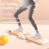 Ski Machine Pelvic Floor Muscle Trainer, Indoor Home Ski Machine, Steel Slide Ski Machine, Double Bearing Pulley, No Shaking, Silent Exercise