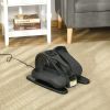 Soozier Under Desk Elliptical Foot Pedal Exerciser with Adjustable Speed Remote LCD