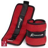 Ankle Weights  1 lb  Set of 2  Green (Weight: 1.5LB)