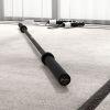 Soozier 7.2ft Weight Bar, Olympic Bar with Rotating Sleeves, Non-Slip Knurling Grip, 1500lbs Weight Capacity, Black