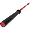 Soozier 7.2ft Weight Bar, Olympic Bar with Rotating Sleeves, Non-Slip Knurling Grip, 1500lbs Weight Capacity, Black