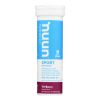 Nuun Hydration Drink Tab - Energy - Wild Berry - 10 Tablets - Case Of 8