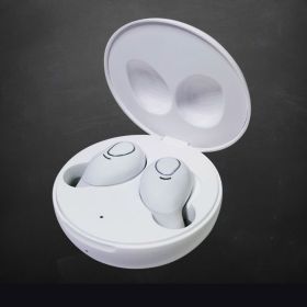 All Charged Up Bluetooth Earbuds With Wireless Charging Pad (Color: White)