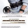 L Size Weight Lifting Belt, Leather Weight Lifting Belt for Men and Women with 4 inch Padded Lumbar Support Belt for Weightlifting Deadlift