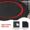 40 Inch Foldable Fitness Rebounder with Resistance Bands Adjustable Home