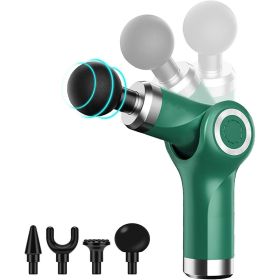 1pc Massage Gun For Athletes; Mini Portable Rotating Designed Massage Gun For Multi-Angle Body Massaging; Massage Gun For Athletes Deep Tissue Muscle (Color: Blue)