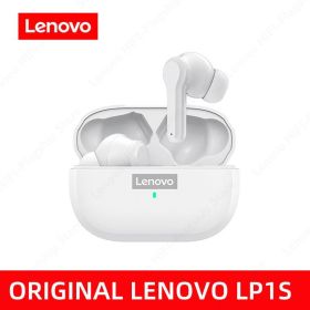 LP1S TWS Earphone Wireless Bluetooth 5.0 Headphones Waterproof Sport Headsets Noise Reduction Earbuds with Mic (Color: White, Ships From: China)