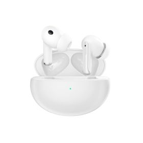 ClarityPLUS Earbuds With Super Clear Sound And Wireless Charging (Color: White)