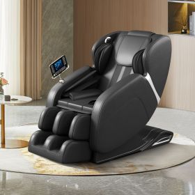 Full Body Massage Chair, Zero Gravity Mode, Deep Tissue Massage Chair, Foot Massage, 8 Fixed Massage Roller, LCD Touch Screen, Waist Heater, Bluetooth (Color: as Pic)