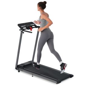 NEW Folding Treadmills Walking Pad Treadmill for Home Office -2.5HP Walking Treadmill With Incline 0.5-7.5MPH 265LBS Capacity Treadmill for Walking Ru (Color: as Pic)