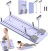 Pilates Board-Reformer Set,Multi-Purpose Foldable Reformer Board for Home,5in1 Pilates Sliding Board,Purple