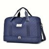 Travel bag, large capacity women's fitness bag, luxurious oversized handbag, fashionable and practical compartment design