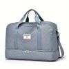 Travel bag, large capacity women's fitness bag, luxurious oversized handbag, fashionable and practical compartment design