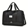 Travel bag, large capacity women's fitness bag, luxurious oversized handbag, fashionable and practical compartment design