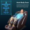 Massage Chair Full Body, Zero Gravity SL-Track Shiatsu Massage Recliner Chair with Body Scan, Airbags, Foot Rollers, Deep Yoga Stretch