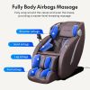 Massage Chair Full Body, Zero Gravity SL-Track Shiatsu Massage Recliner Chair with Body Scan, Airbags, Foot Rollers, Deep Yoga Stretch