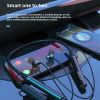 5.3 In-Ear Long Range Wireless Bluetooth Headset Plug-In Neck Sport Headset
